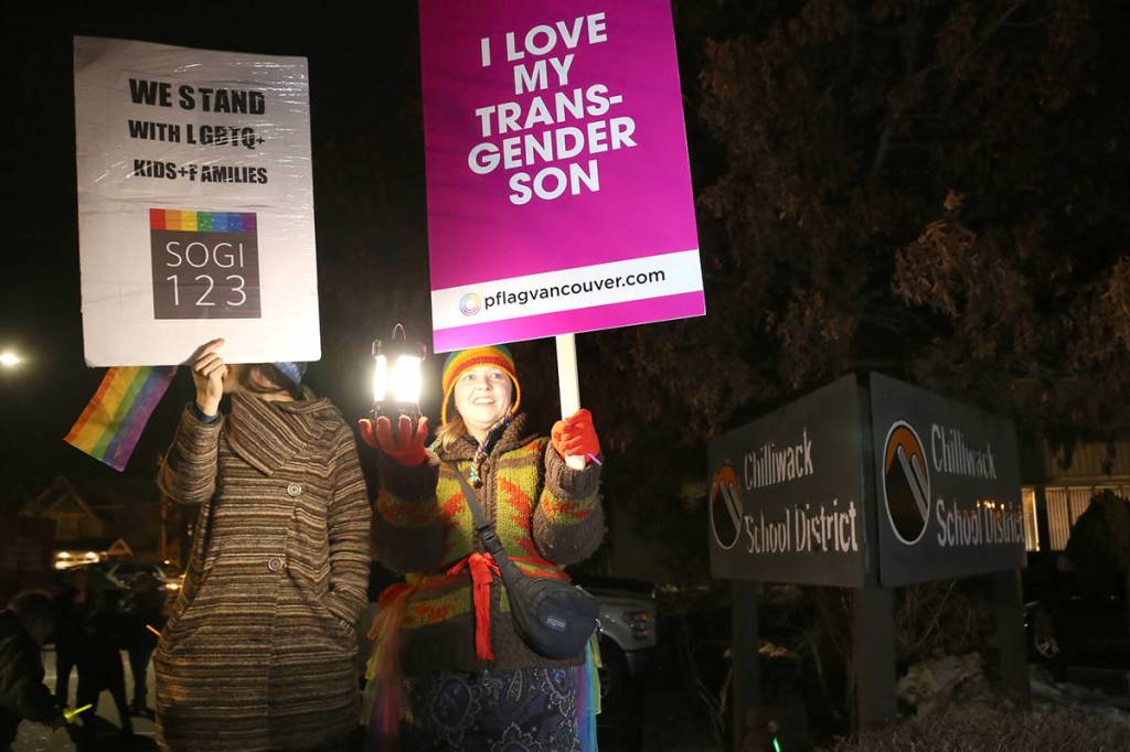 SOGI rally disrupts school board meeting, but business carries on ...