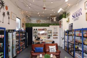 Sobr Market, a strictly non-alcoholic beverage store, opened doors in Vernon Friday, Sept. 19, 2025. (Brendan Shykora/Morning Star)