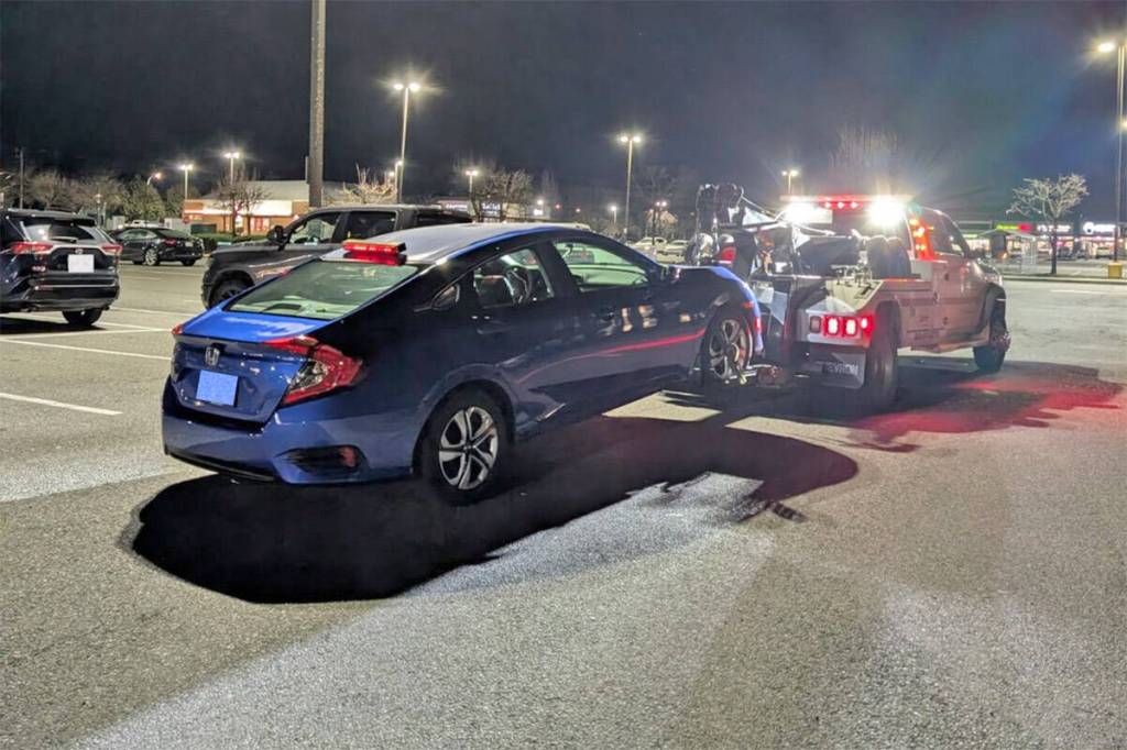 Plainclothes police officers in Abbotsford caught a woman in action shoplifting and later seized more than what she stole from the store on Feb. 5, 2026. (Abbotsford Police Department)