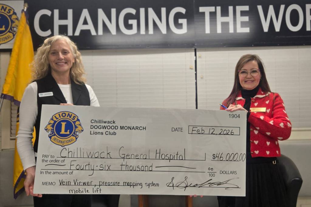 Online Lions bingo games lead to generous donation to Chilliwack hospital