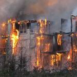 Mission Fire Rescue Service responded to a fire at a seniors housing complex on 7th Avenue on Monday night (March 9). (Photo Courtesy of Francis Ward)
